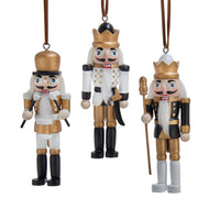 Black & Gold Nutcracker Ornaments