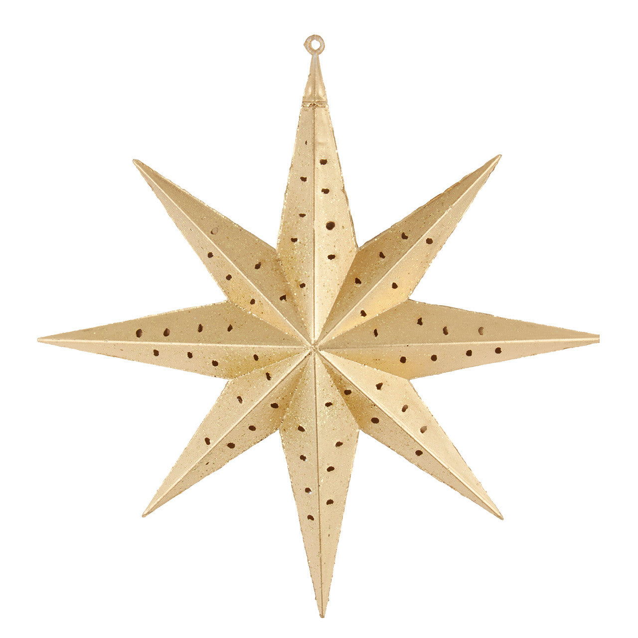 Large Gold Star Ornament