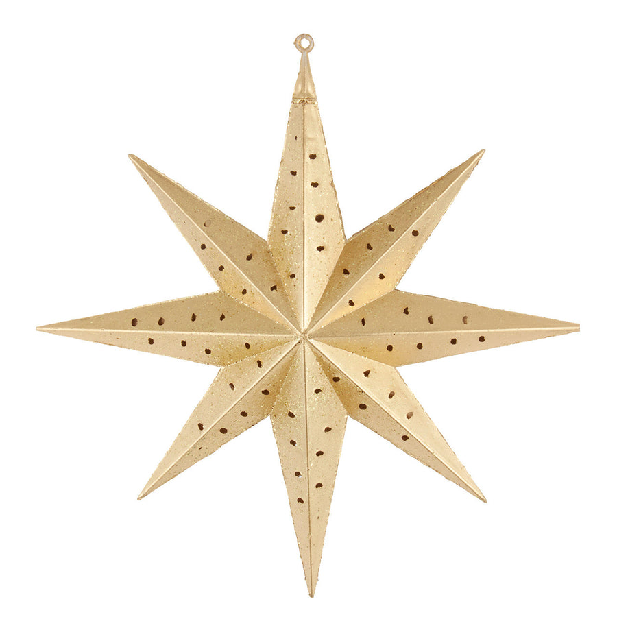 Large Gold Star Ornament