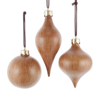 Modern Winter Ball, Drop & Onion Ornament