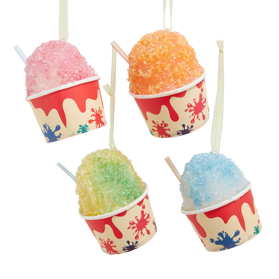 Shaved Ice With Straw Ornaments