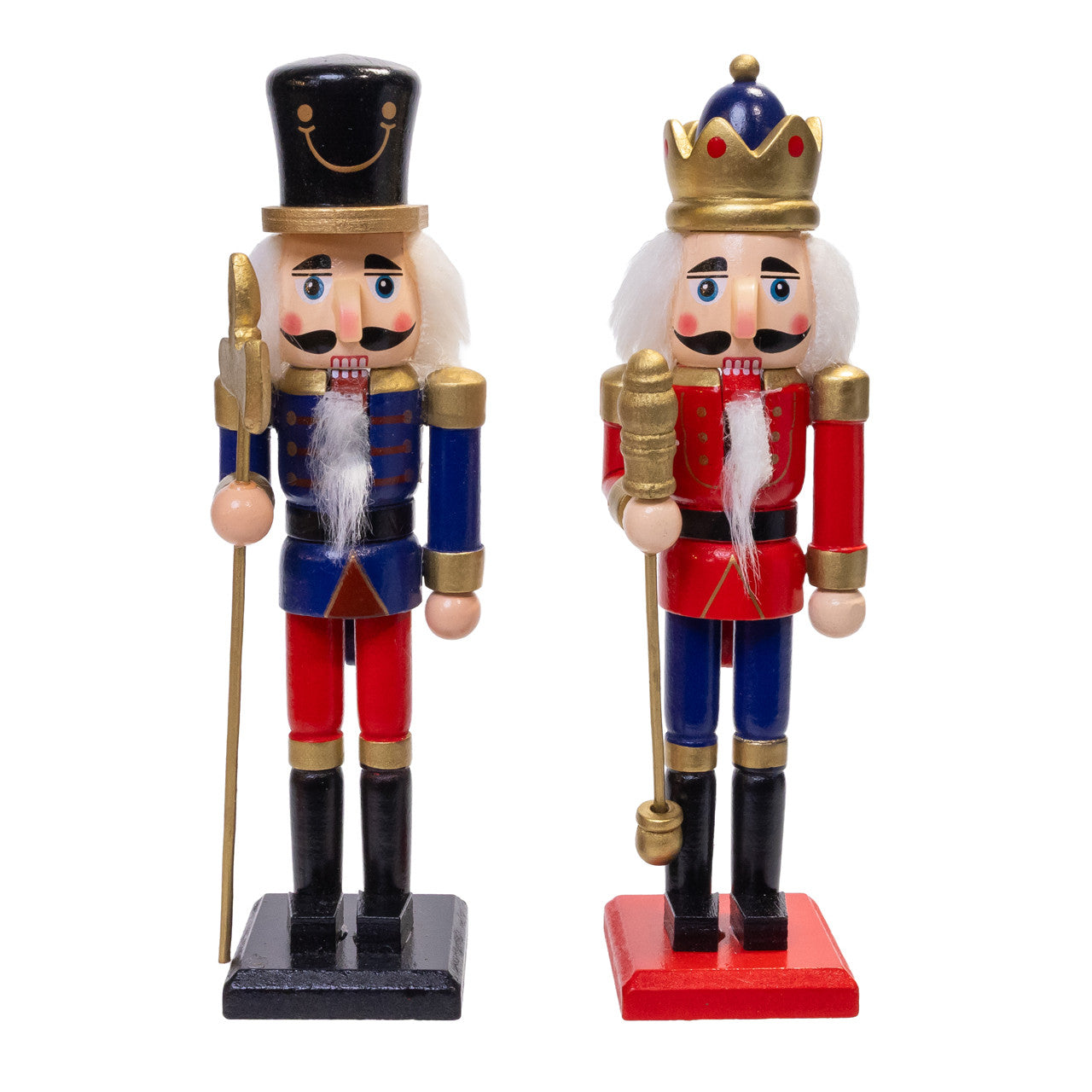 7.08" Red & Blue Nutcrackers