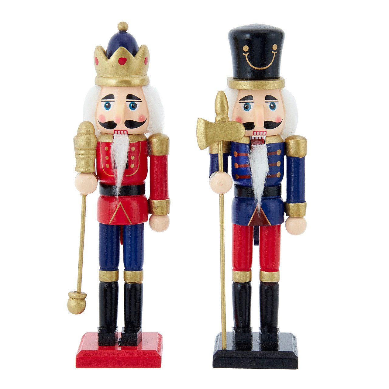 7.08" Red & Blue Nutcrackers