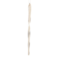 Glass Clear Twist Icicle Ornaments