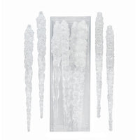 Iridescent Icicle Ornaments