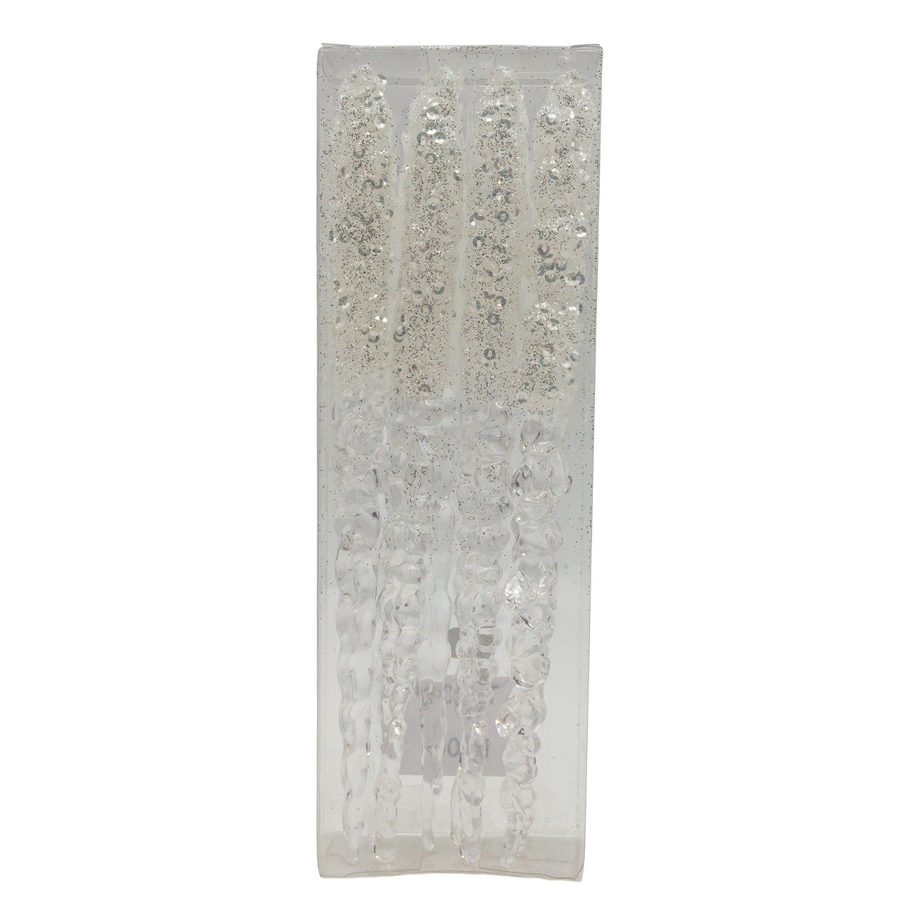 Iridescent Icicle Ornaments
