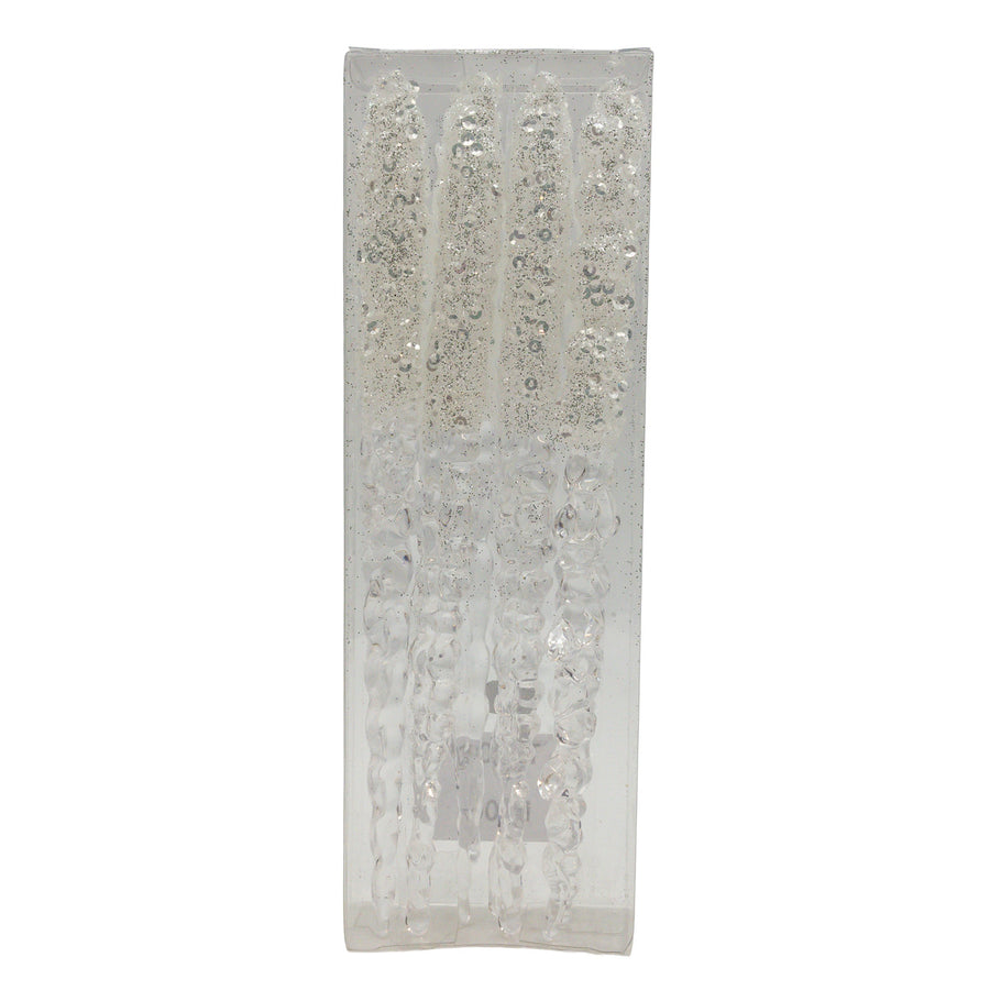 Iridescent Icicle Ornaments