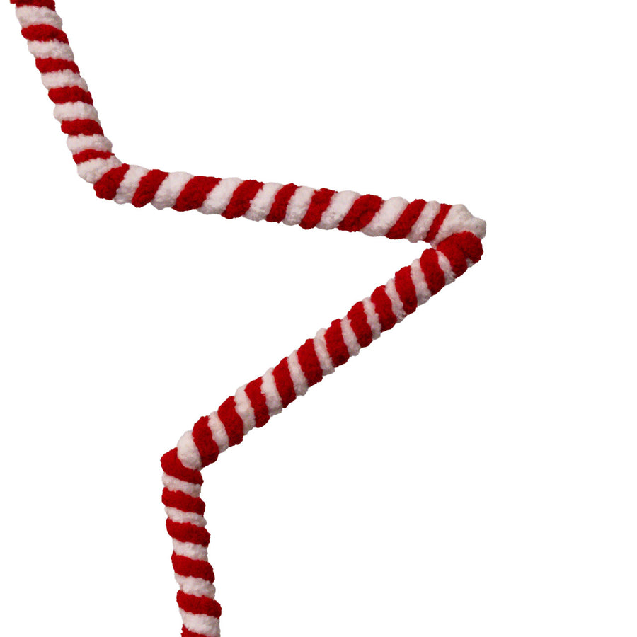 Metal Candy Cane Star Pick