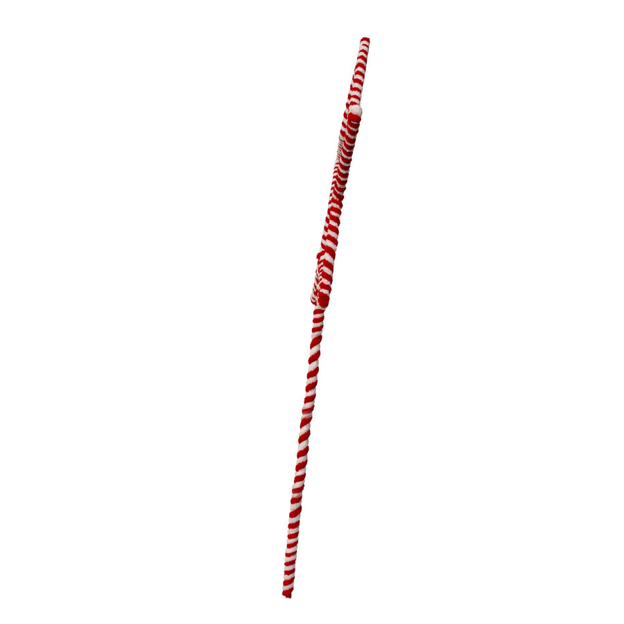 Metal Candy Cane Star Pick