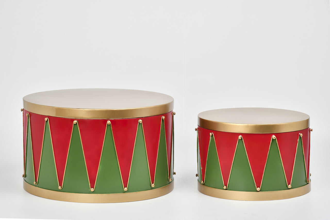 Set Of 2, Drum Boxes