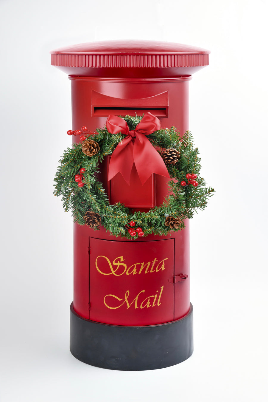 Mailbox With Xmas Wreath
