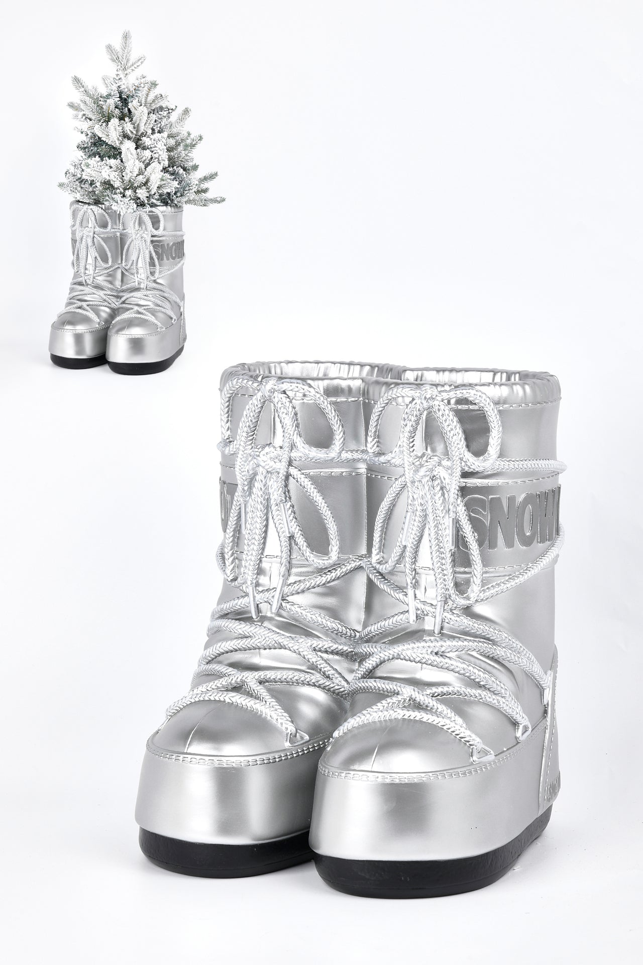 Snow Boots Planter, (Snow Boot), (No Drainage Hole)