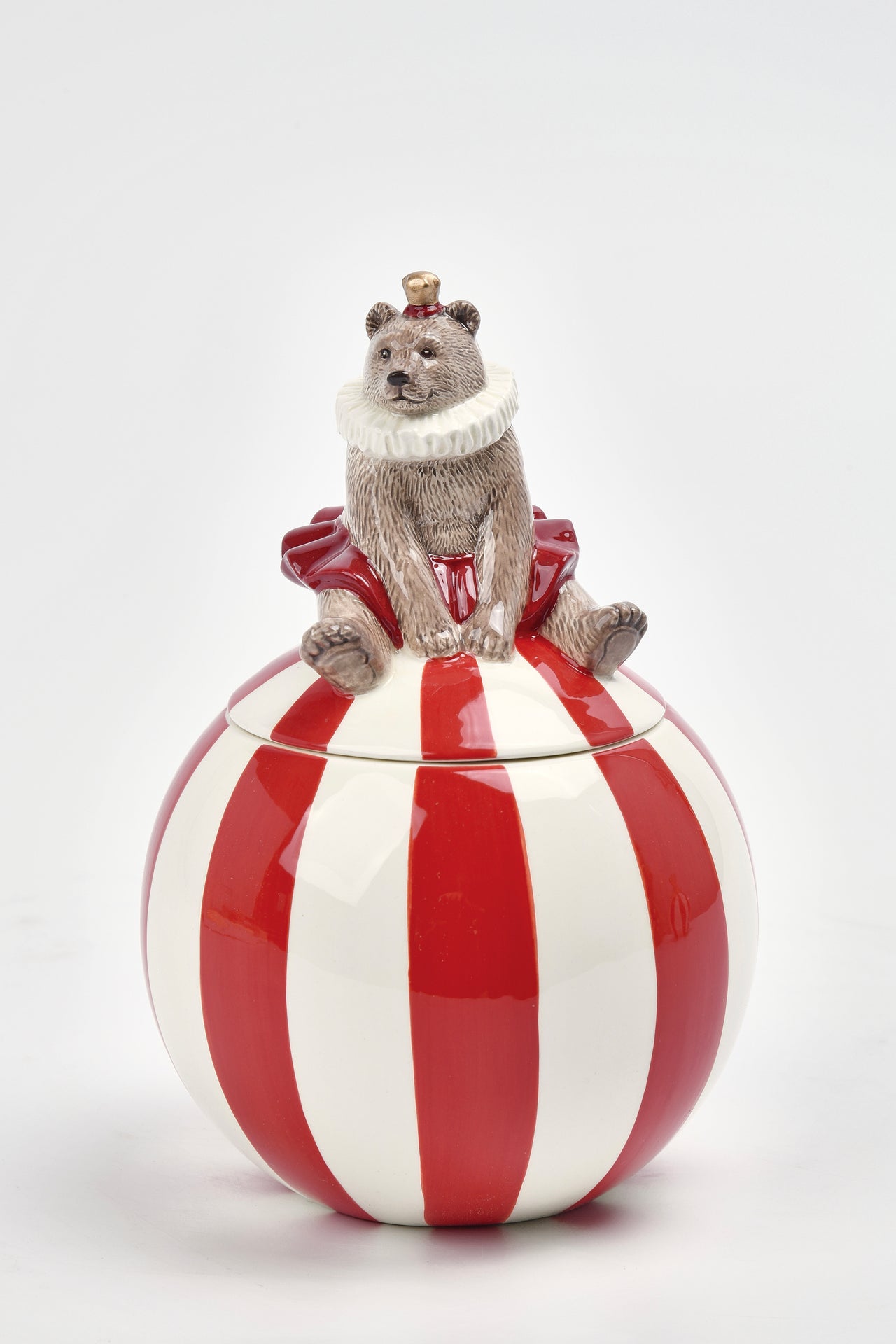 Circus Bear On Ball Candy Box