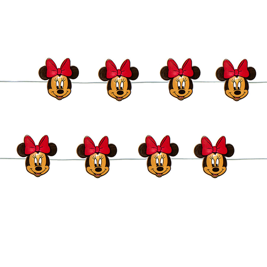 9' Battery Operated 20L Disney© Minnie Mouse LED Fairy Light Set
