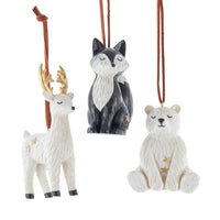 Scandinavian Minimalist Animal Ornaments