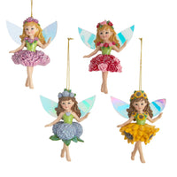 Flower Fairy Ornaments