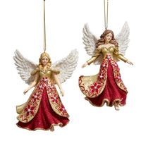 Holiday Diamonds Angel Ornaments