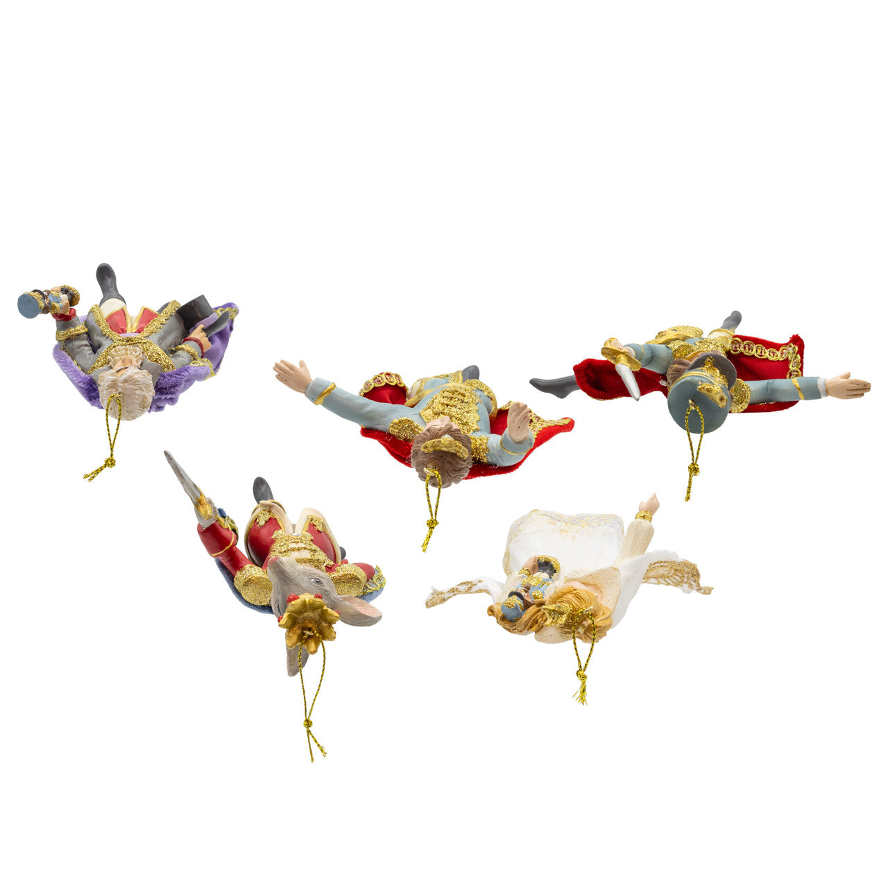 The Nutcracker Suite Ballet Ornament Set