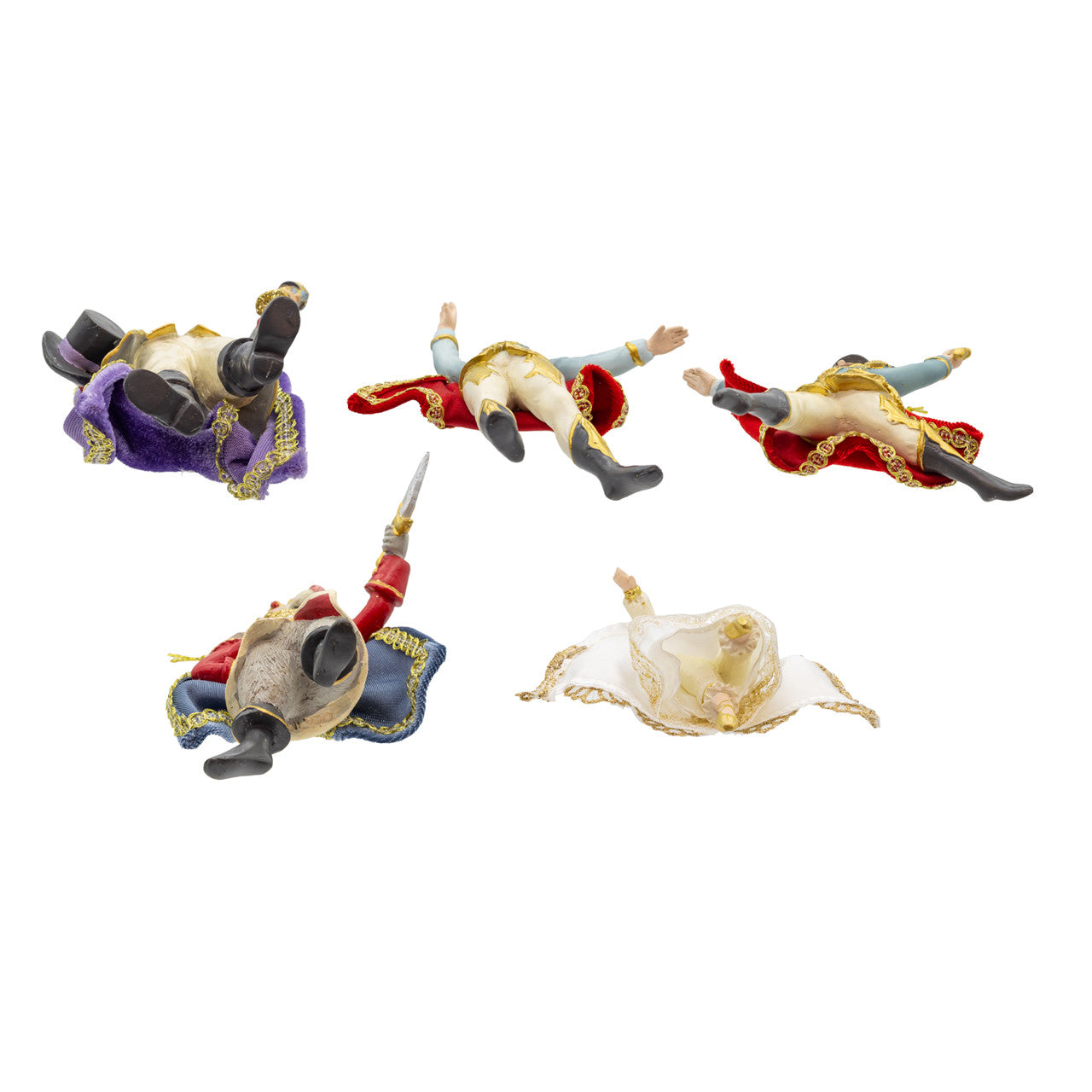 The Nutcracker Suite Ballet Ornament Set