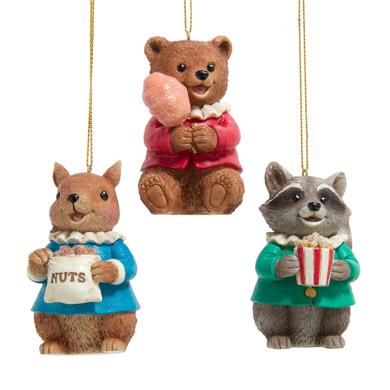 Carnival Baby Animal With Food Ornaments
