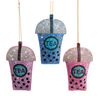 Bedazzled Collection™ Bubble Tea Ornaments