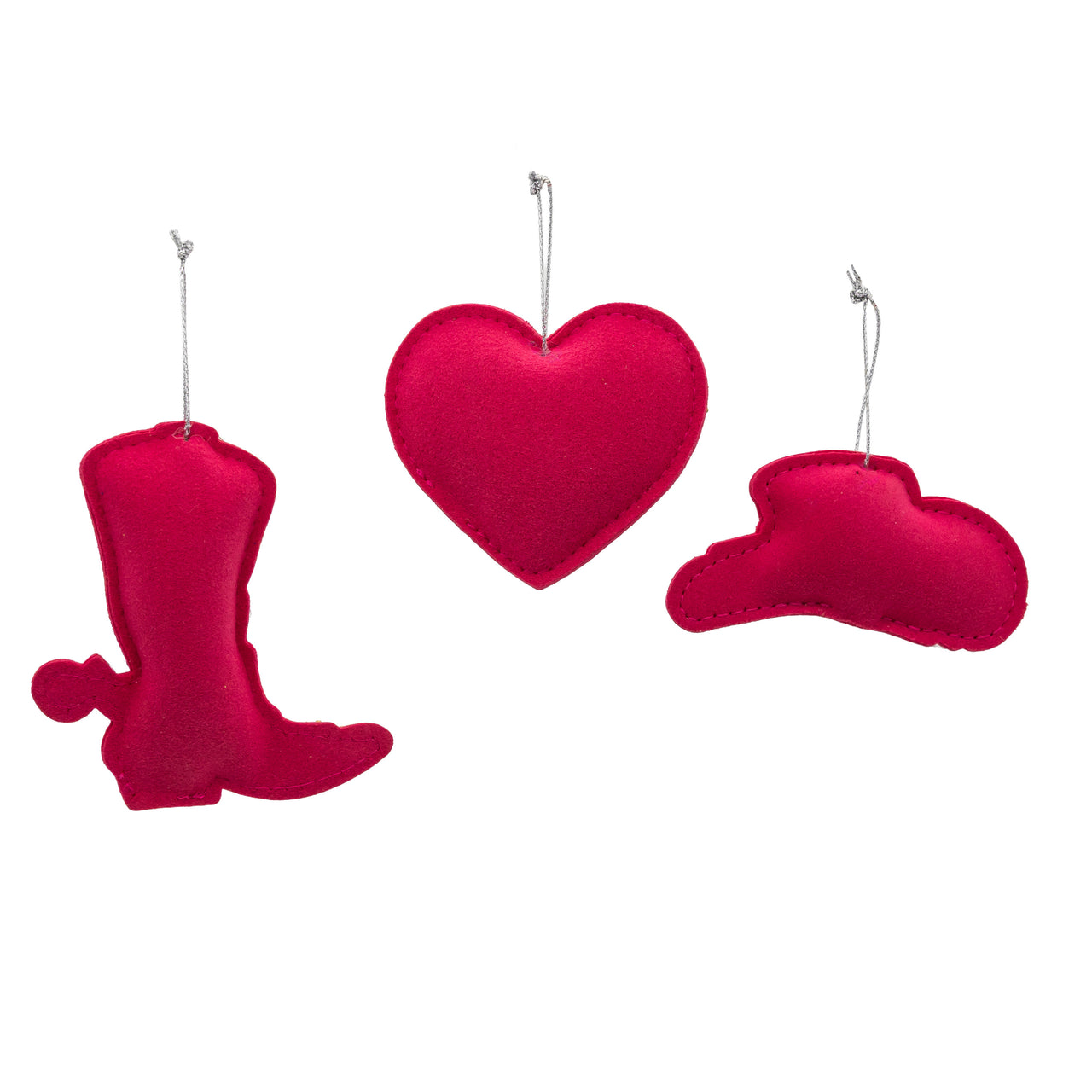 Bedazzled Collection™ Pink Western Ornaments