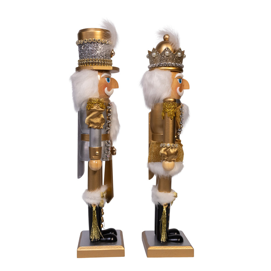 15" Gold Nutcrackers