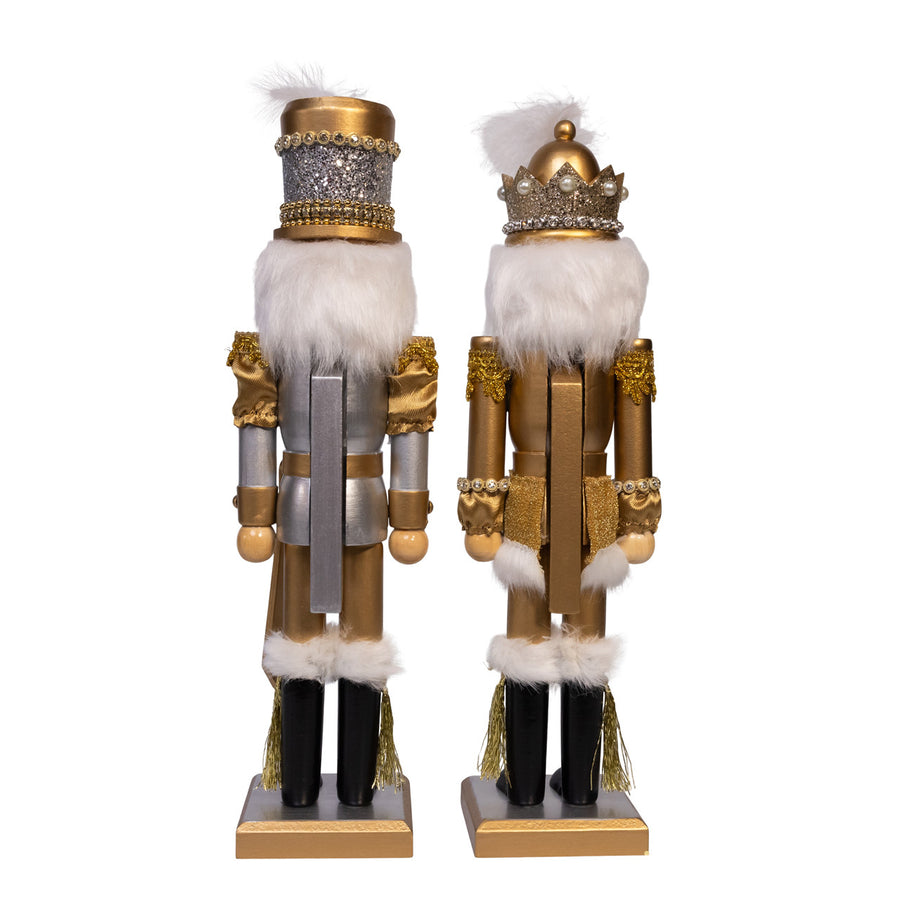 15" Gold Nutcrackers