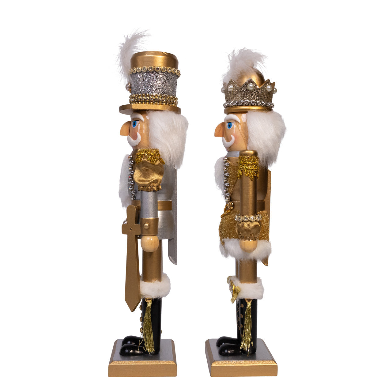15" Gold Nutcrackers