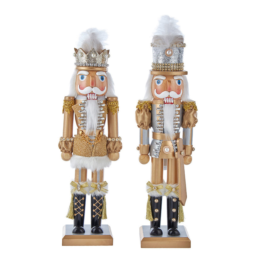 15" Gold Nutcrackers