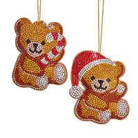 Bedazzled Collection™ Teddy Bear Ornaments