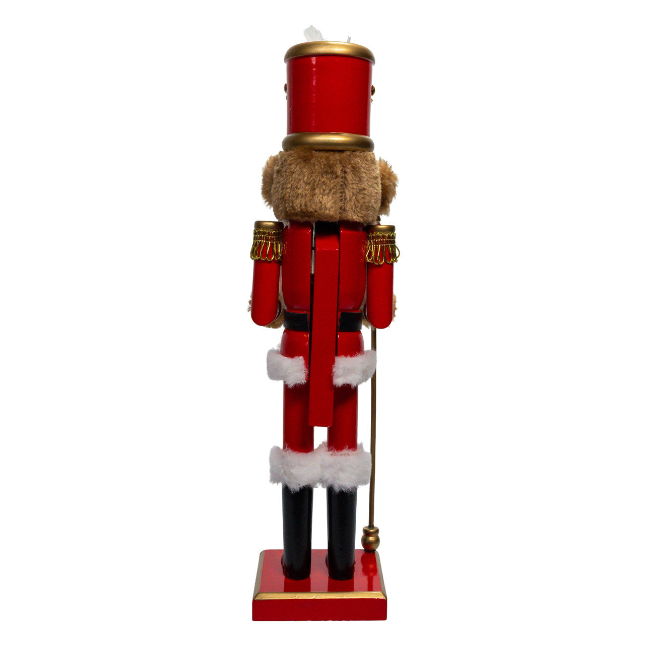 15" Teddy Bear Soldier Nutcracker