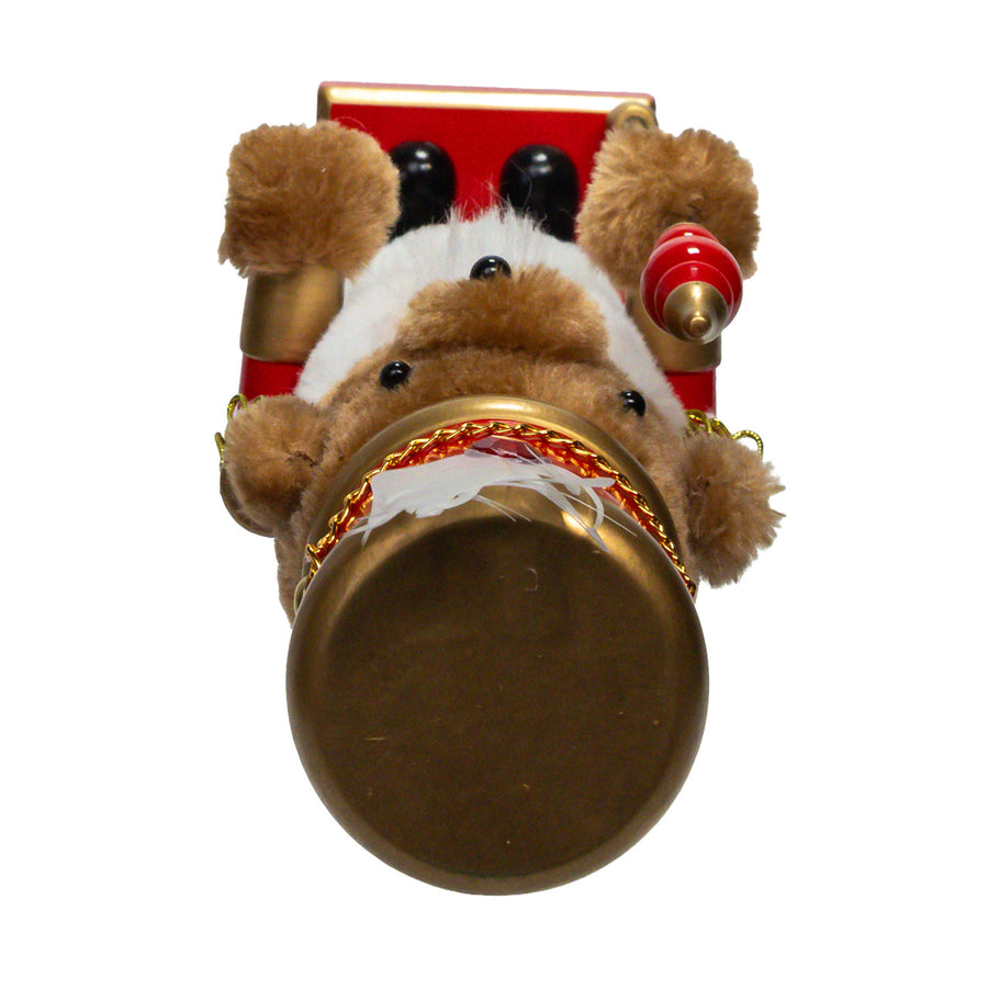 15" Teddy Bear Soldier Nutcracker