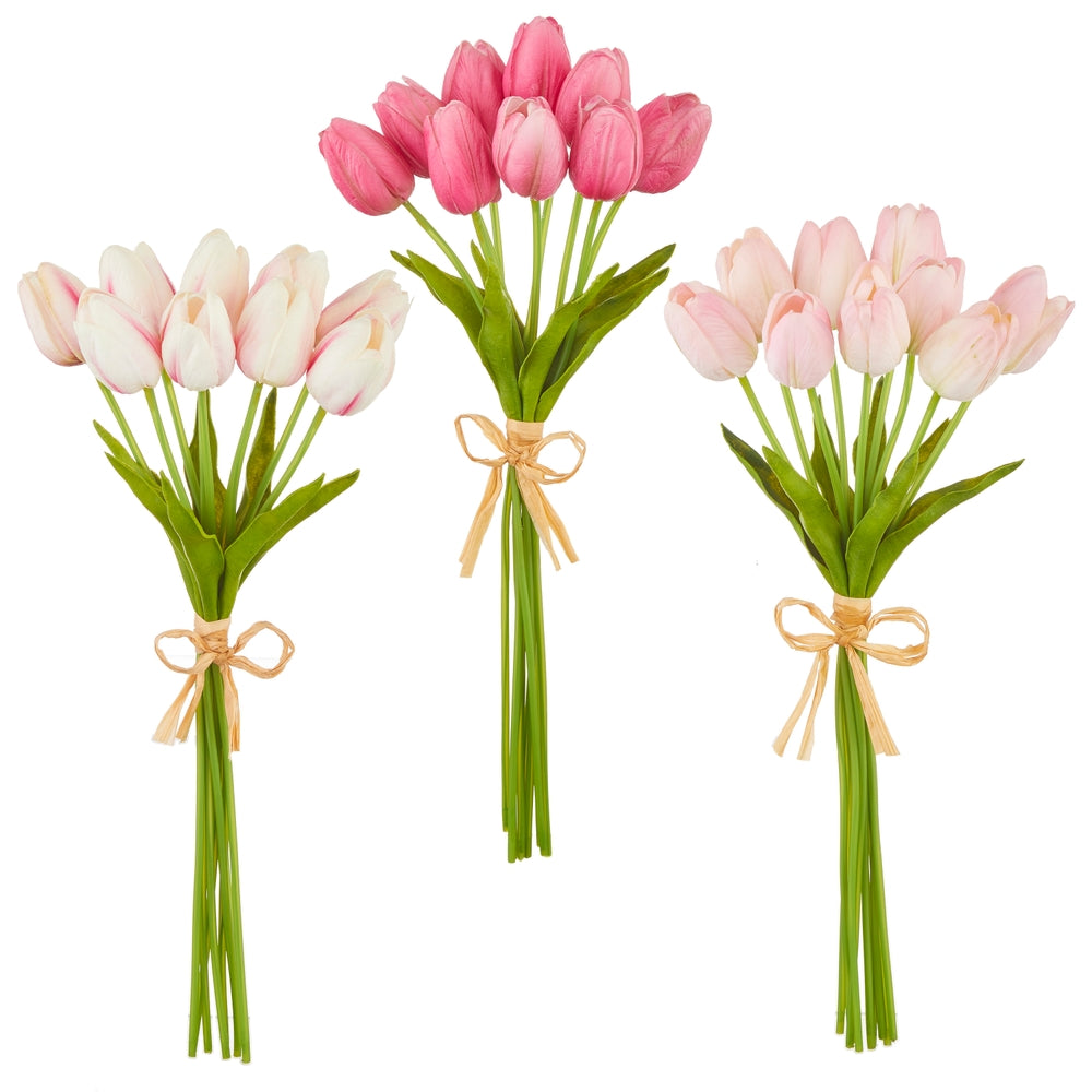 15.5" Real Touch Tulip Bundle