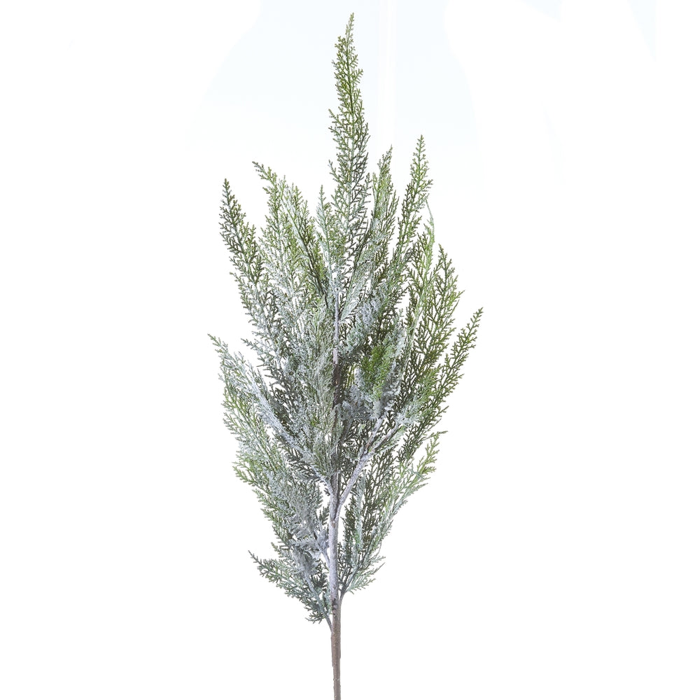 47" Snowy Cedar Spray | Green