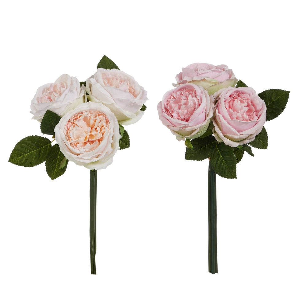 12.5" Real Touch English Rose Bundle
