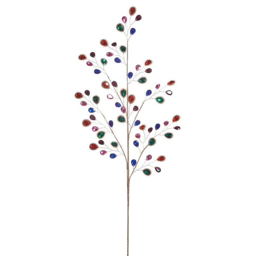32" Multicolor Jeweled Spray