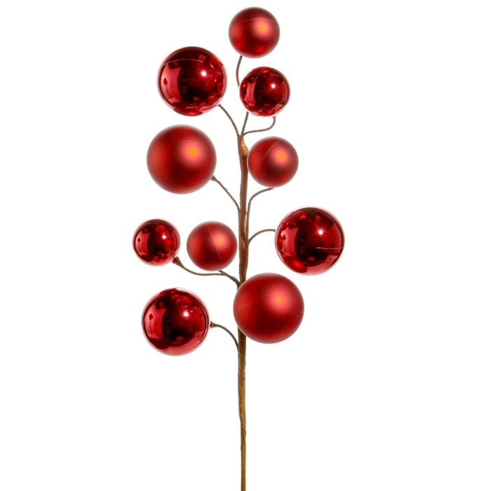 26" Red Ball Spray