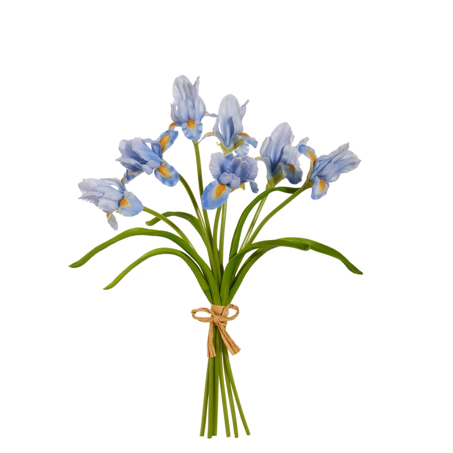 13.5" Real Touch Blue Iris Bundle