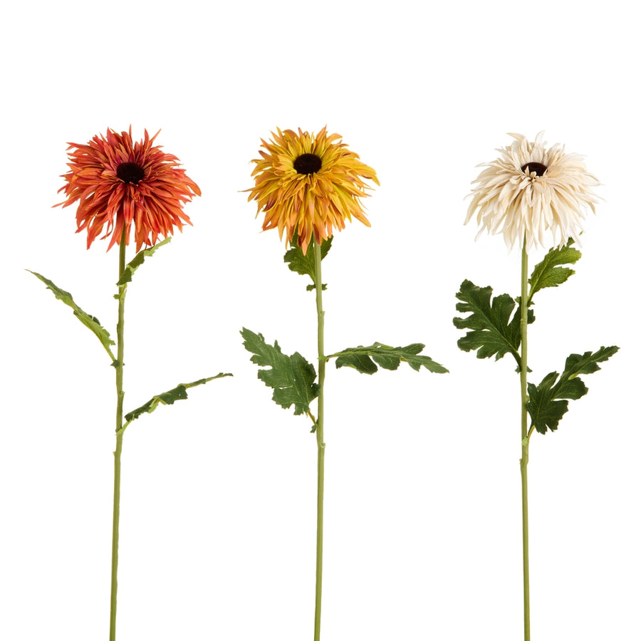 25" Real Touch Sunflower Stem