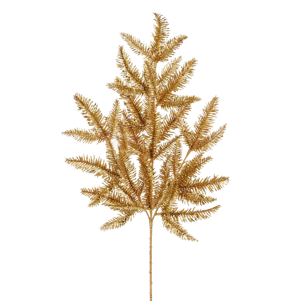 29" Gold Fern Spray