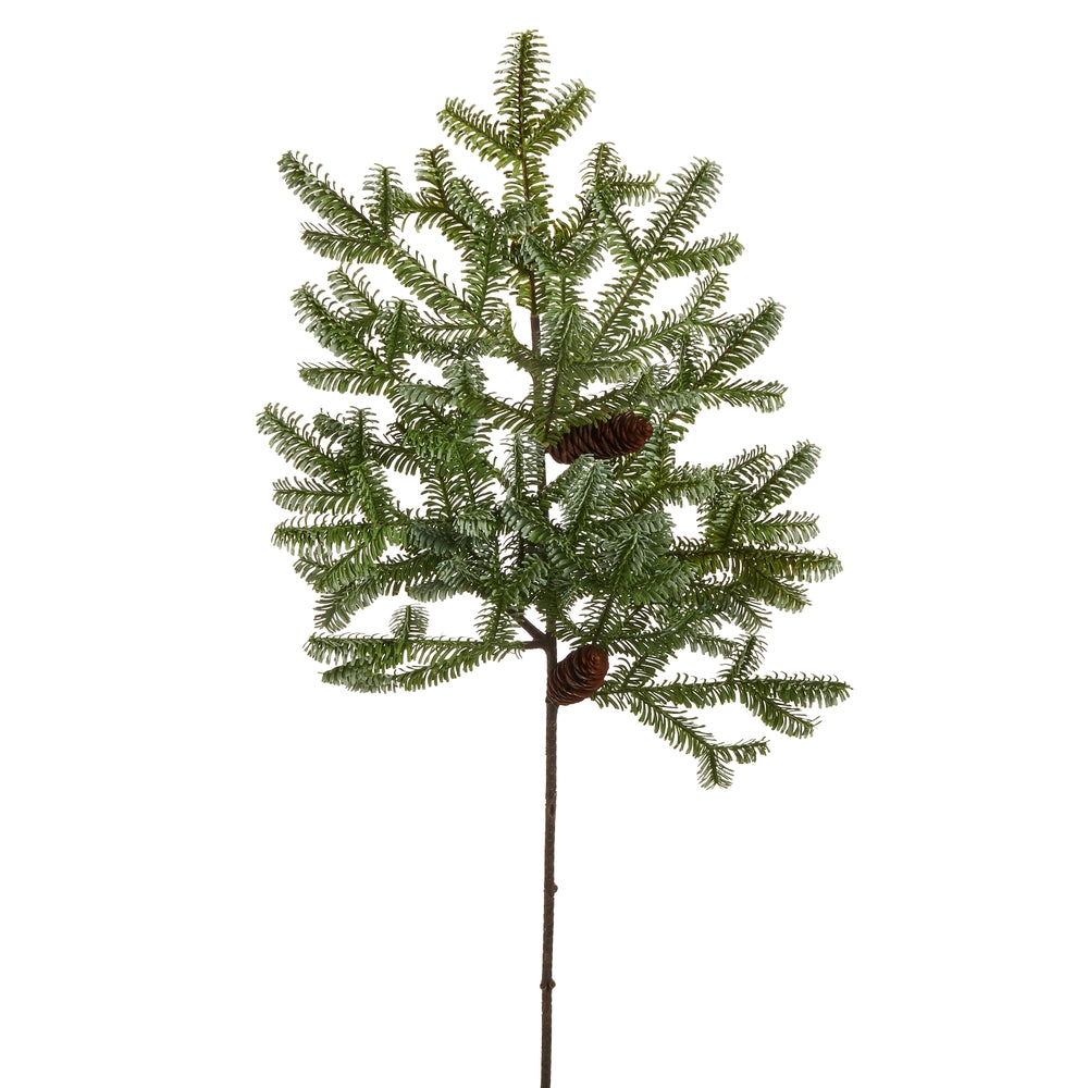 37" Soft Green Pine Spray