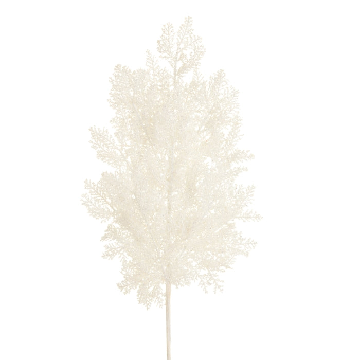 28.5" Iced White Cedar Spray