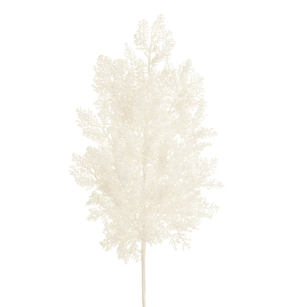 28.5" Iced White Cedar Spray