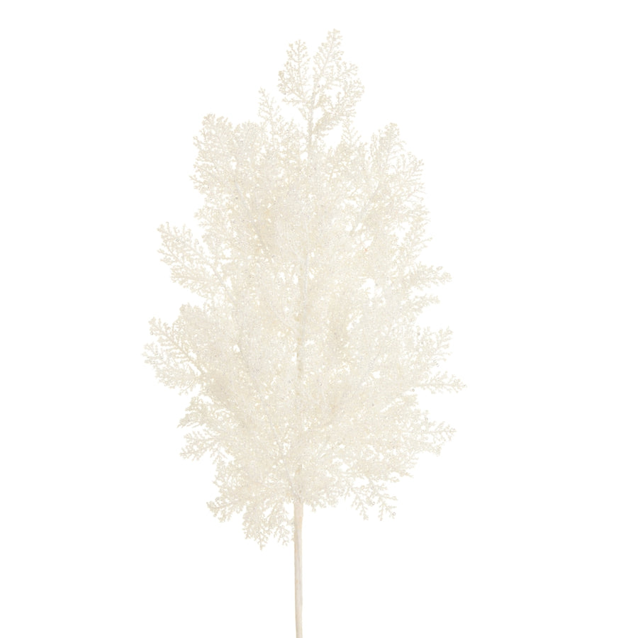 28.5" Iced White Cedar Spray