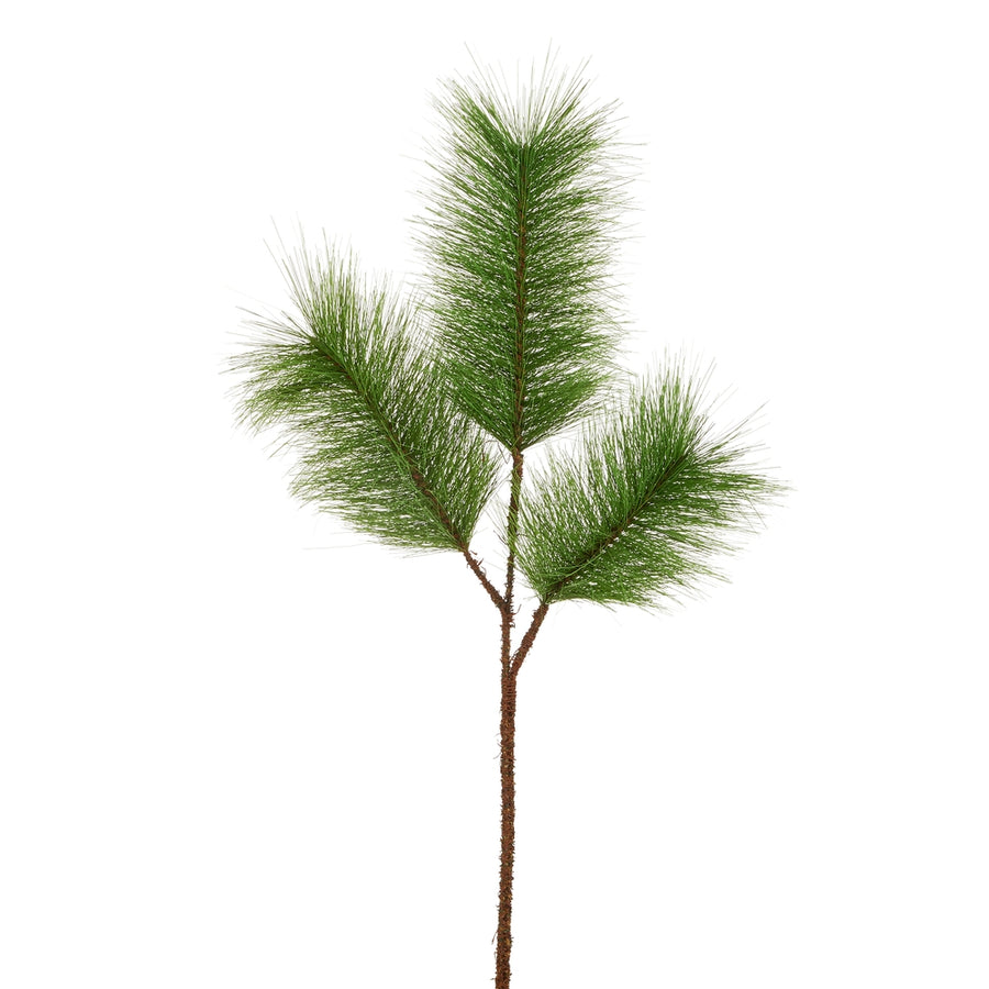 29" Bright Green Long Needle Pine Spray