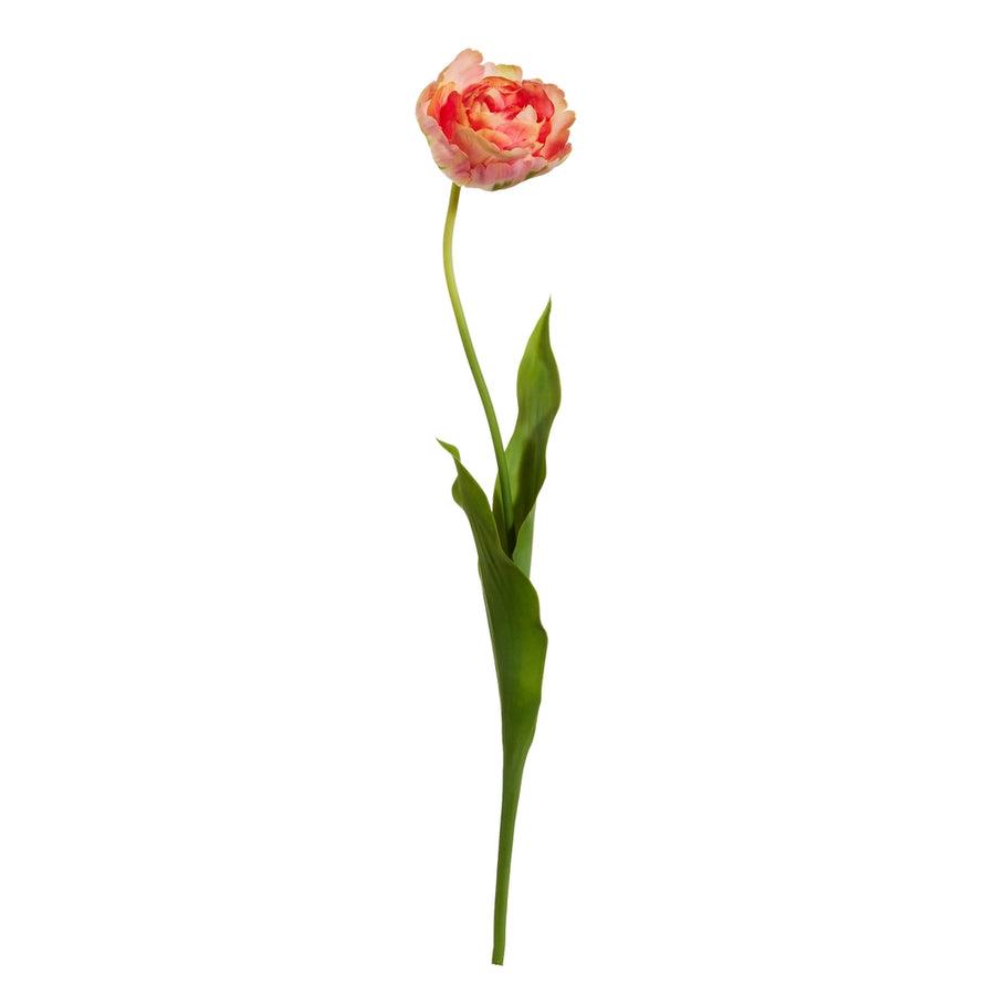 27.5" Real Touch Pink Tulip Stem