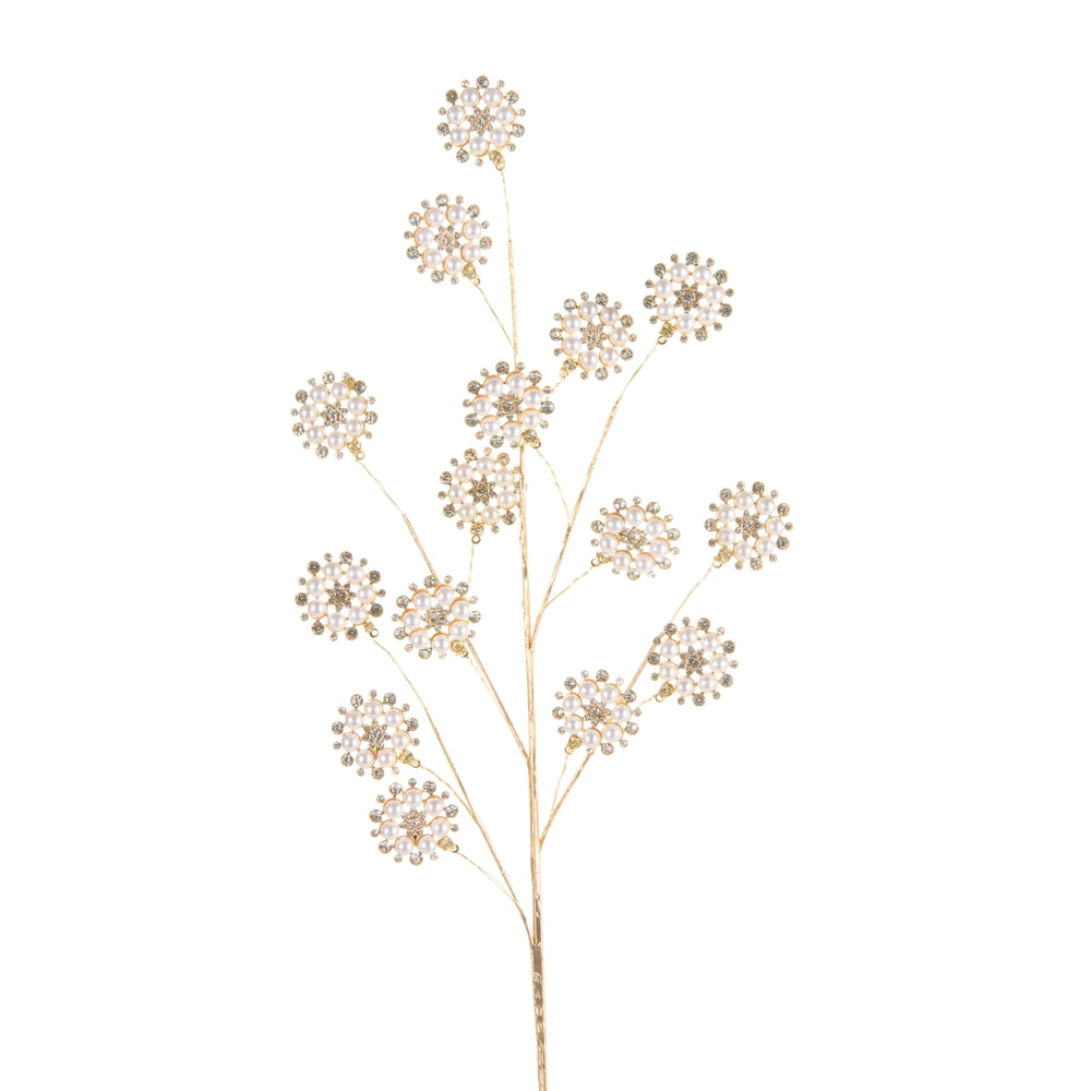 28.5" Pearl Floral Spray