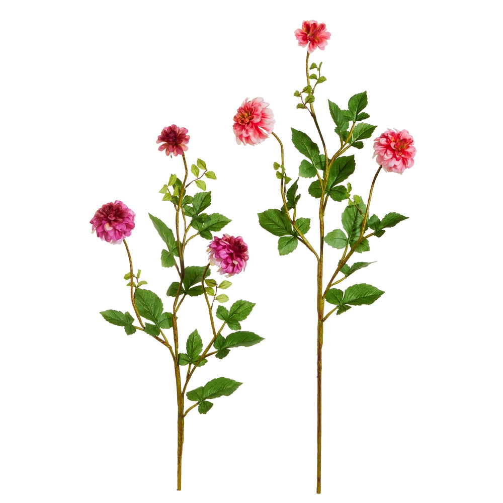 32" Pink Floral Spray
