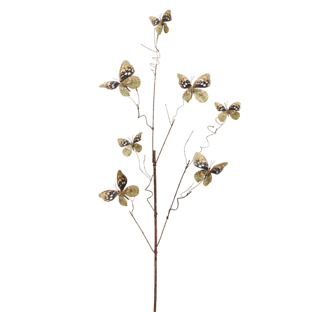 48" Natural Butterfly Branch